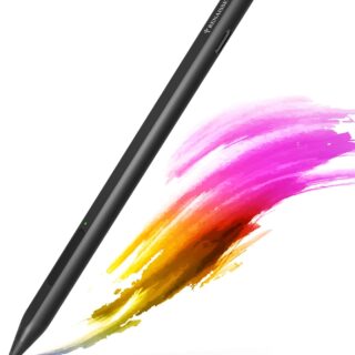 RENAISSER Raphael 520C Penna Stilo per Surface, Ricarica USB-C, Made in Nero