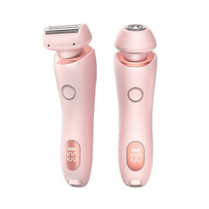2 In 1 Hair Removal Epilator USB Rechargeable Trimmer Women Body Razor Face Leg Armpit Bikini Hand Pubic Shaver Hair Remover - immagine 7