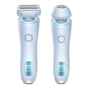2 In 1 Hair Removal Epilator USB Rechargeable Trimmer Women Body Razor Face Leg Armpit Bikini Hand Pubic Shaver Hair Remover - immagine 6