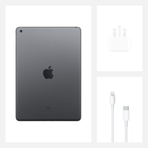 2020 Apple iPad (10,2-pollici, Wi-Fi, 128GB) Grigio 128GB, Siderale - immagine 7